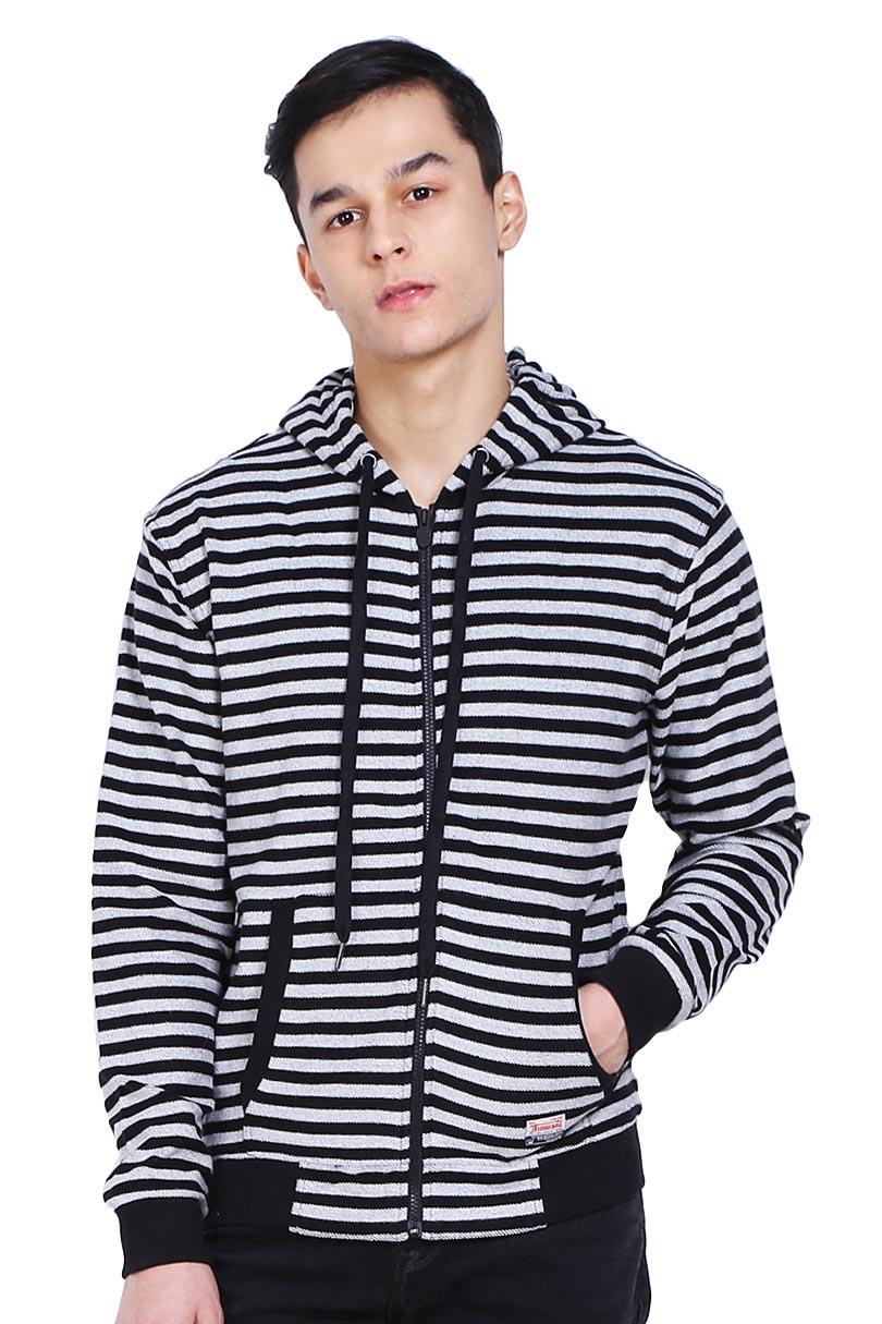 3 Second Men Jacket Black Fashion Pakaian Jaket & Mantel Pria Jaket Bomber Pria