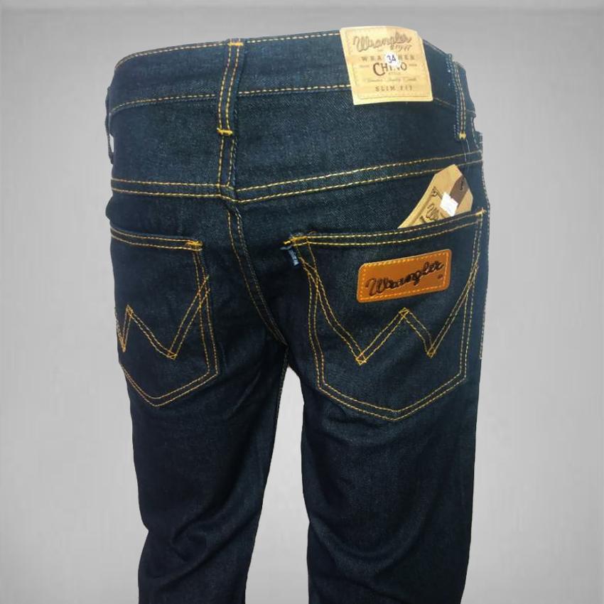 Celana Murah pria - Celana Jeans Standar Pria/Celana Panjang Reguler - Biru Garmen