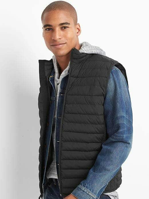 TERLARIS Original GAP Coldcontrol Vest Jacket Jaket Rompi Pria Murah Vespa