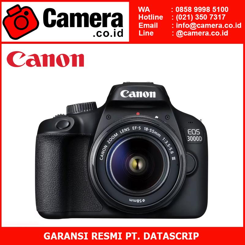 Canon EOS 3000D Kit 18-55mm III Kamera DSLR