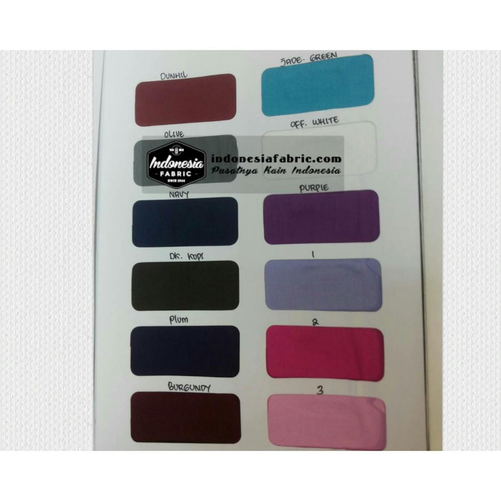 Kain Gamis Kain Mukena Kain Katun Jepang Polos ecer dan grosir (per 1 mtr) (harga per meter)