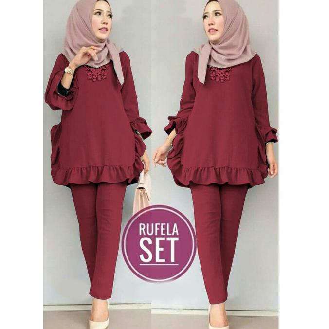 SET RUFELA MARON HIJAB 0152 RAR - KLDGNJS