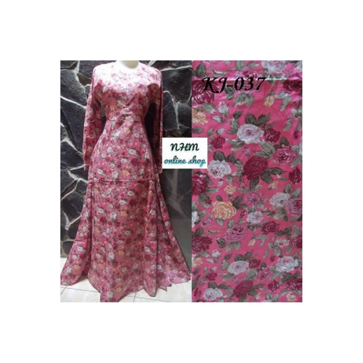 Zainab Gamis Katun Jepang Ori S,m,l,xl - Kj037 u/ wanita anak hijabers