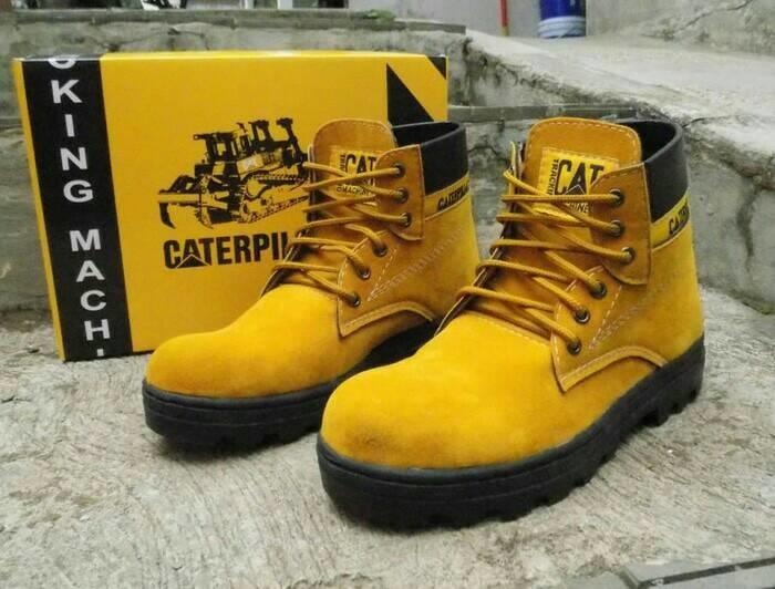 sepatu caterpillar sefty KW super