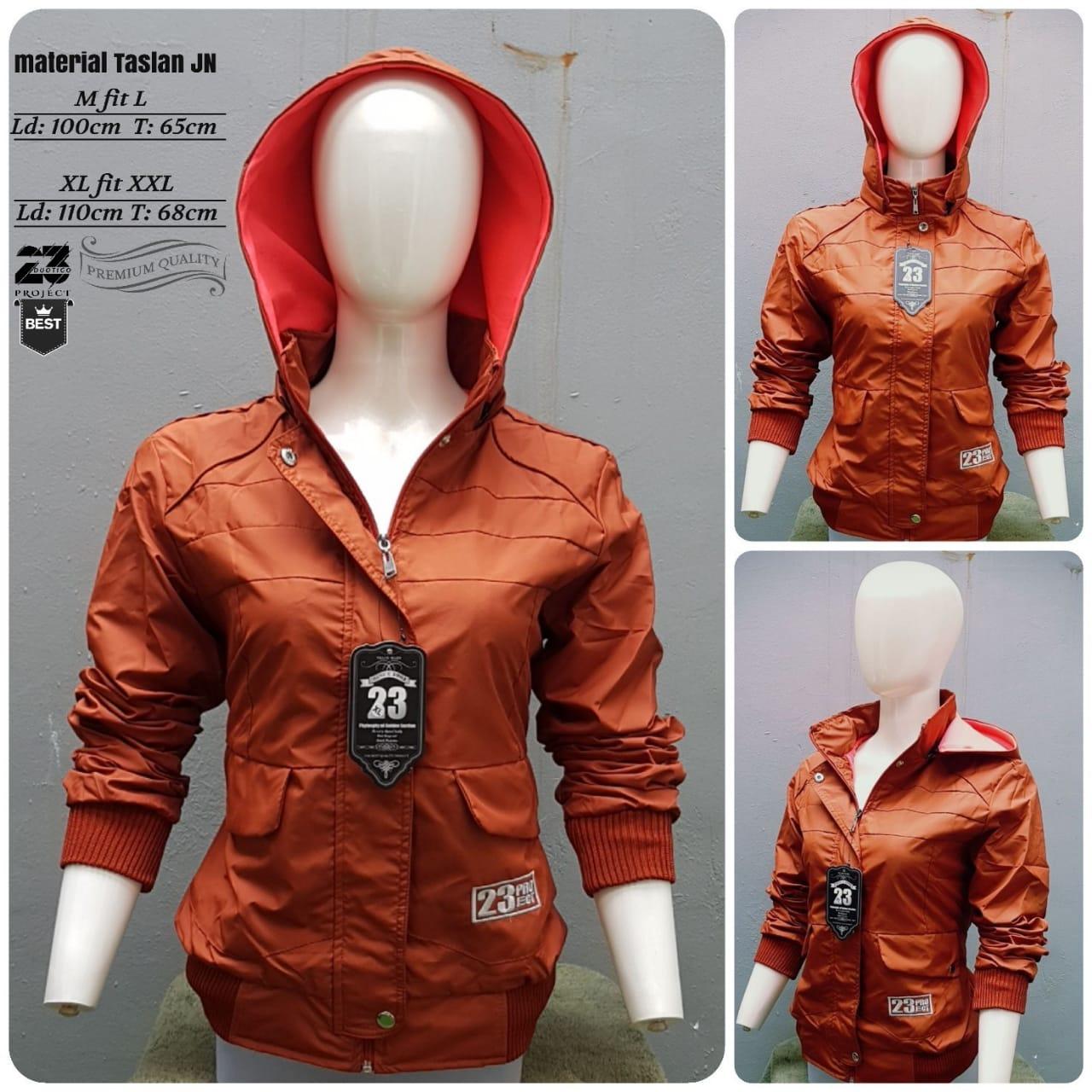 GA JAKET PARASUT CEWE ORIGINAL 23PROJECT KEREN KEKINIAN AG011460