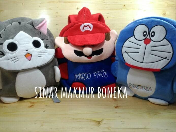 Tas Boneka Karakter Trendy Import Lucu T 43cm L 35cm