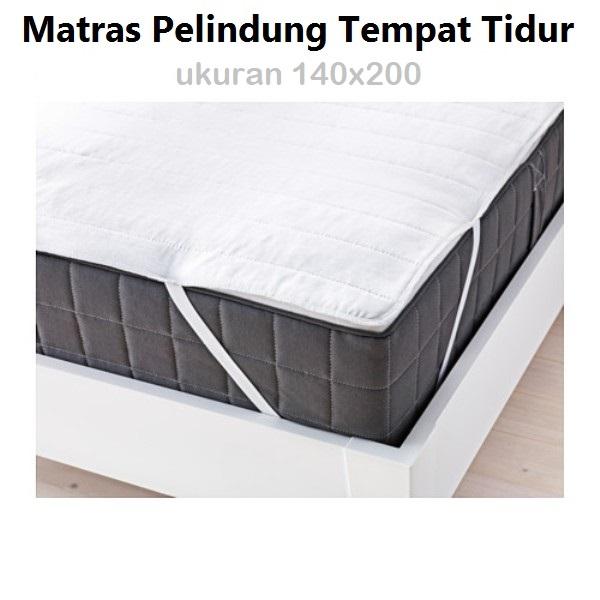 [917] (140x200) IKEA Pelindung Kasur Matras Mattress Cover Protector Single 140 x 200 cm