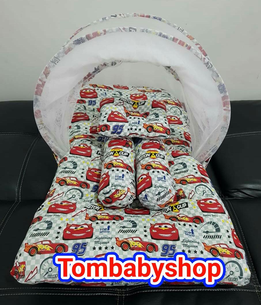 KASUR BAYI KELAMBU MOTIF NEW MC QUEEN ABU