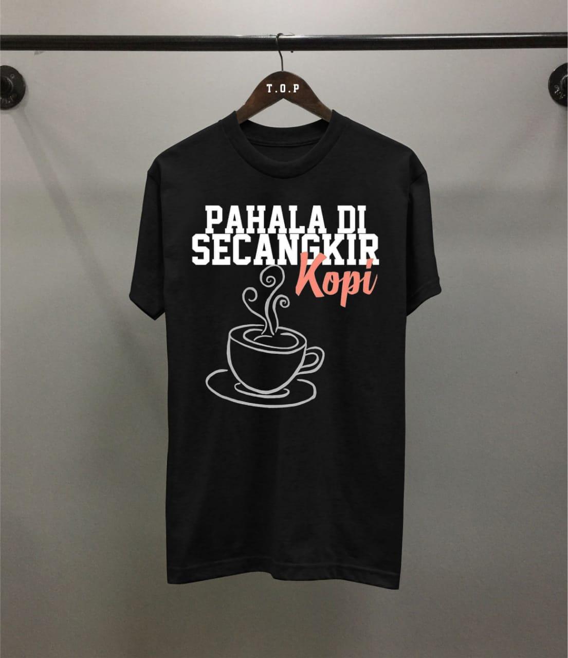 toko balonku kaos distro bandung pahala di secangkir kopi hitam atasan kasual pria kaos distro pria kaos oblong pria unisex baju pria t shirt pria fashion pria atasan pria pakaian atasan kasual kaos animasi fashion kemeja pria kaos superhero