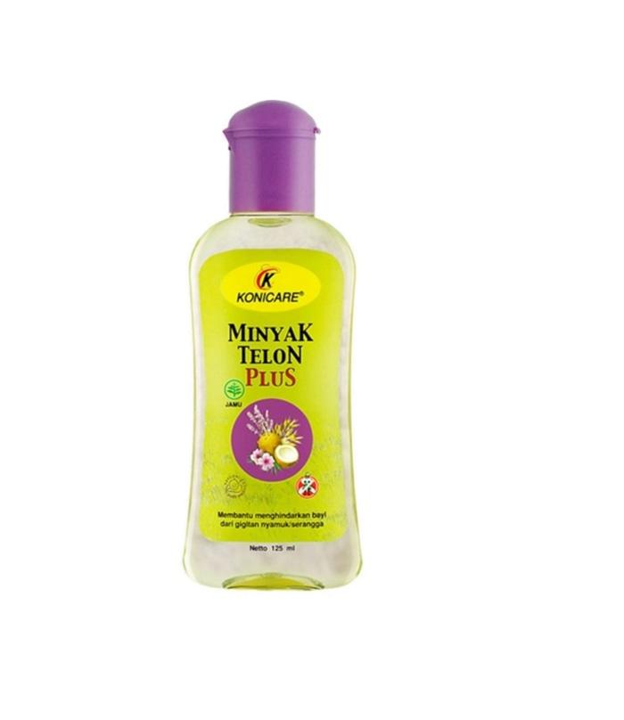 Konicare minyak telon plus ungu 125ml / Minyak Telon Anti Nyamuk 125 ml