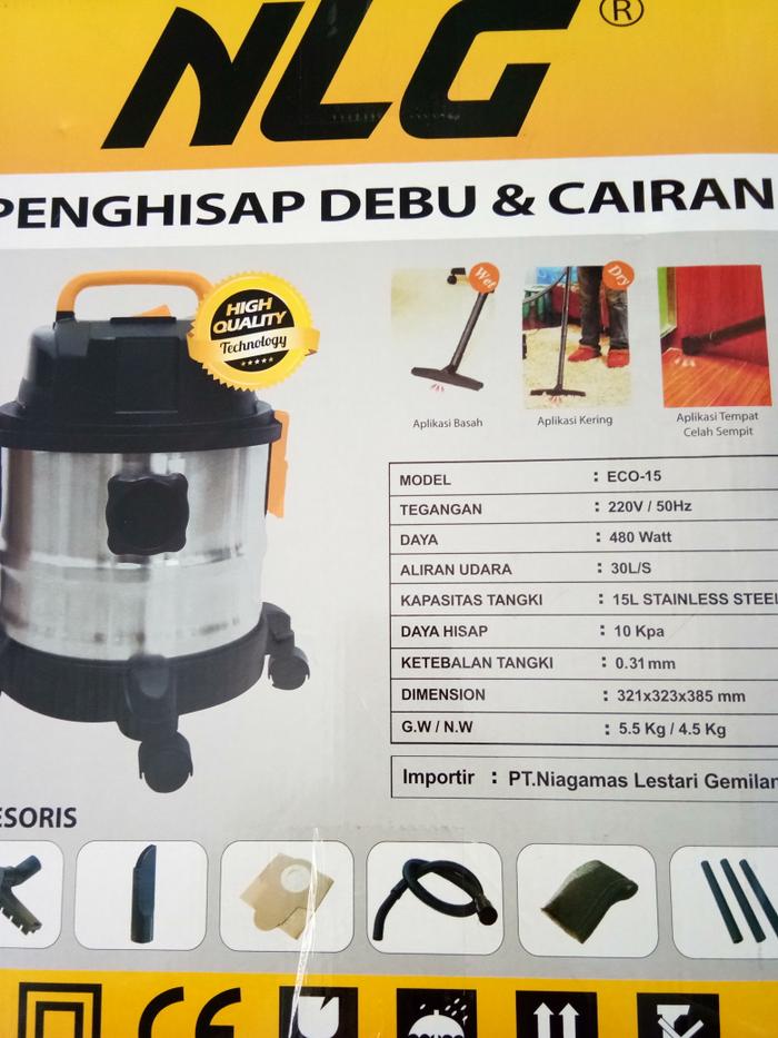vacum cleaner NLG ECO-15 murah dan bagus