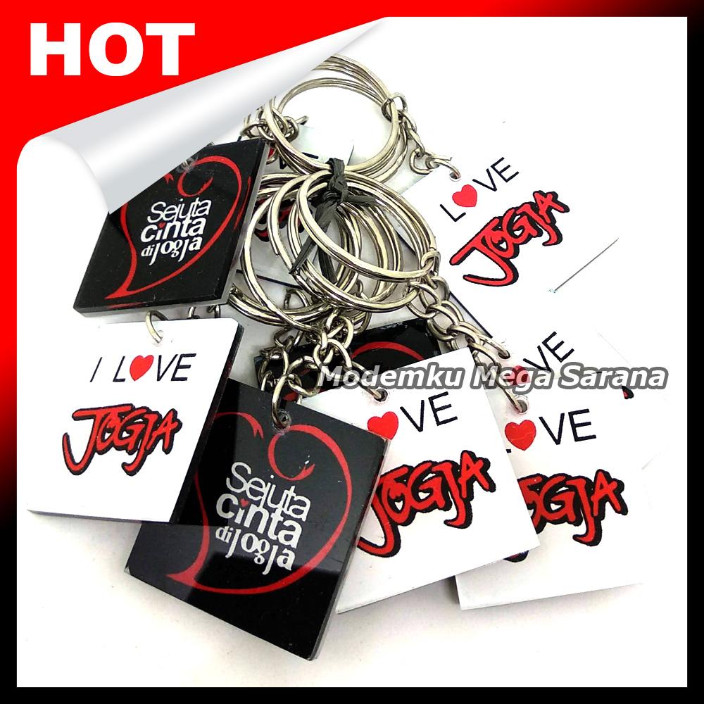 Souvenir Gantungan Kunci Sejuta Cinta di Jogja MRT23 - Oleh Oleh Khas Jogja - 20pcs