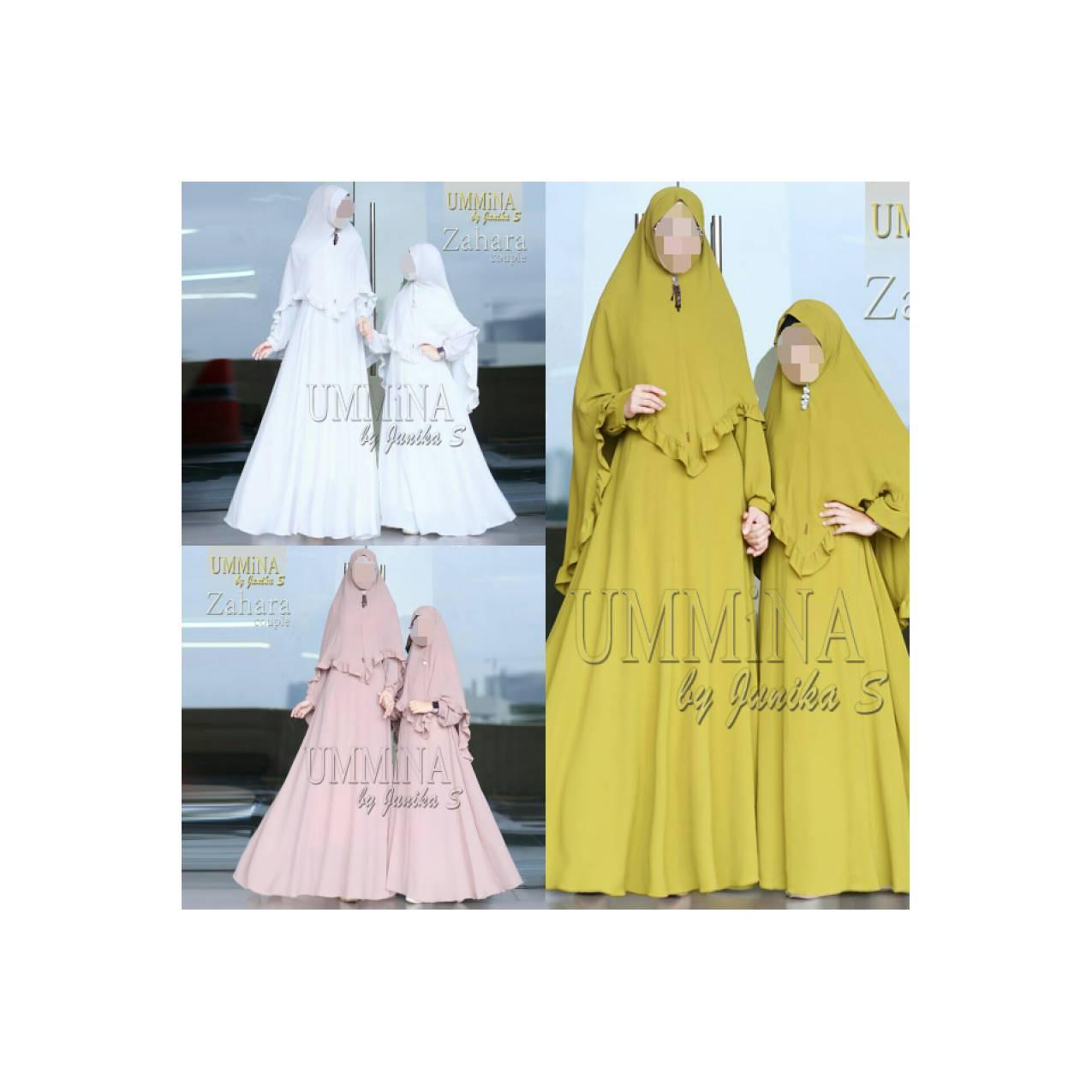 Gamis Dress baju muslimah ZAHARA UMMiNA