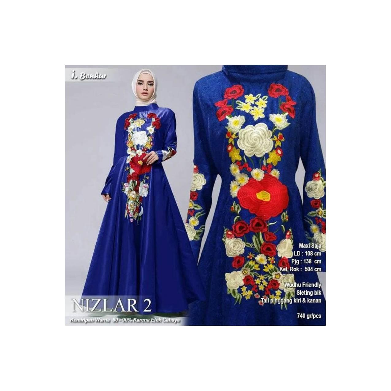 BAJ MAXI GAMIS BORDIR NIZLAR BENHUR