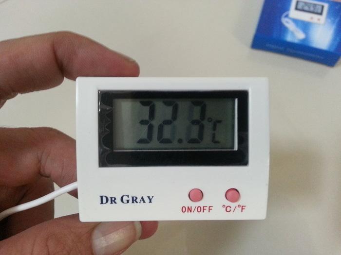 Digital Termometer Akuarium Thermometer Aquarium Ukur Suhu Air htc5