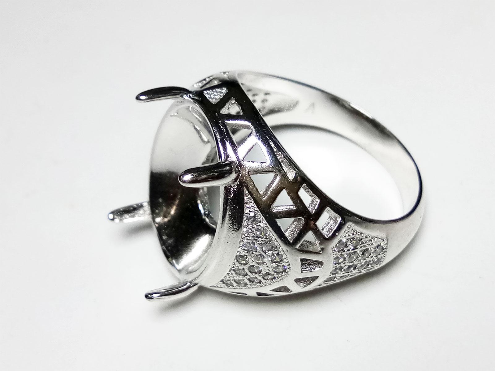 VeE Ring Emban Cincin Alpaka Super Import