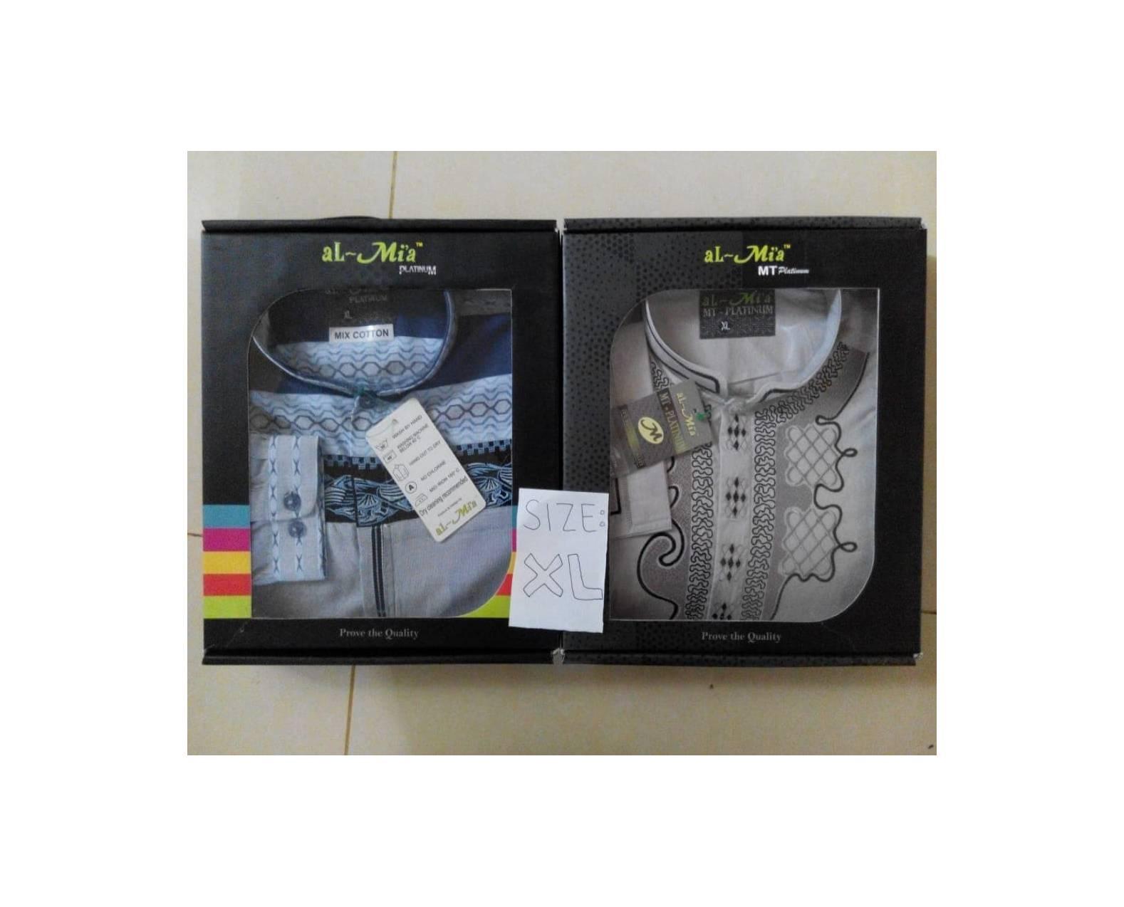 Baju Koko Al-Mia Platinum