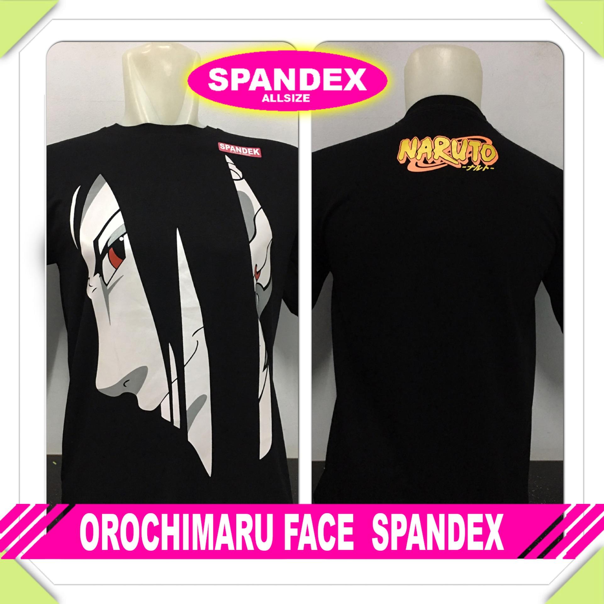 Gracestore - Kaos T-shirt Distro Premium Orochimaru Face - Hitam