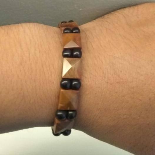 Gelang Kokka Fuqoha Cutting Piramida Kombinasi Biji