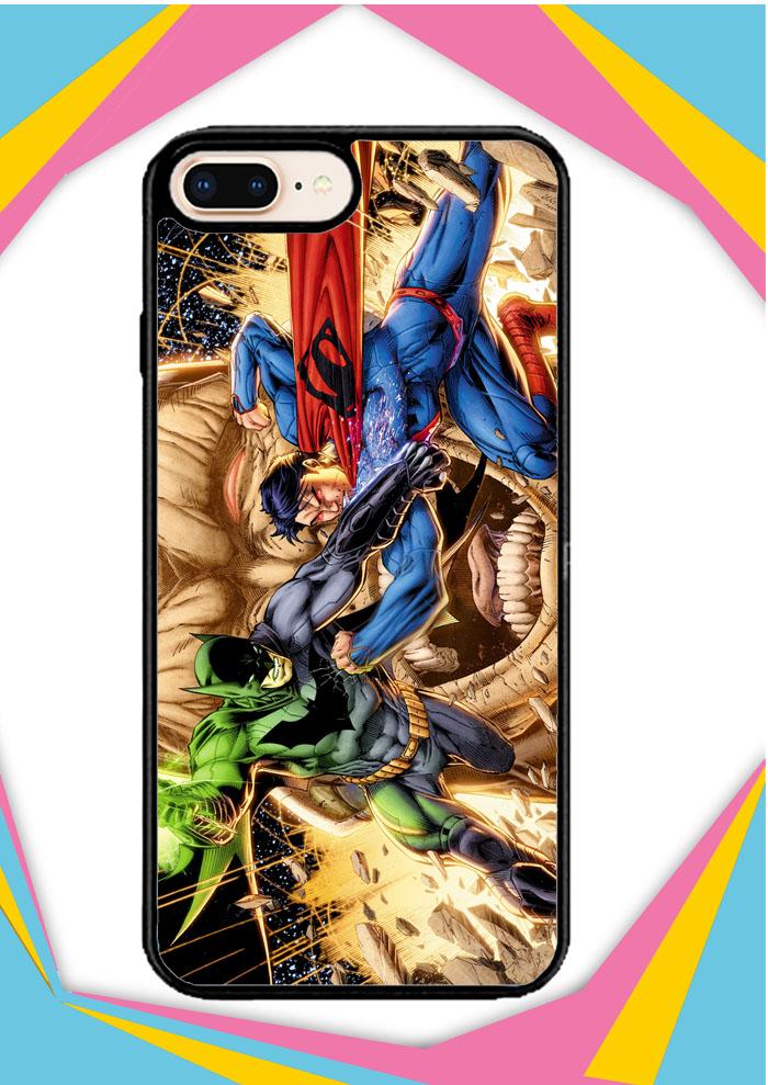 Casing iPhone 5 5S SE Custom Hardcase superman vs batman Z0484 Case Cover