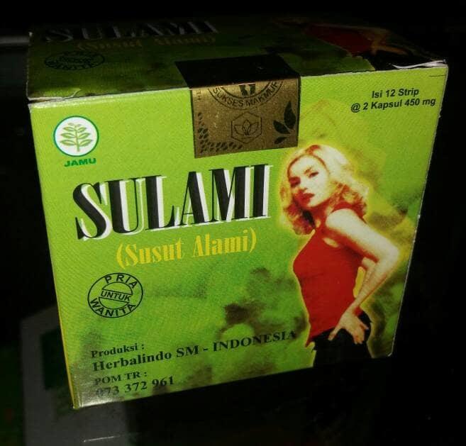HARGA PROMO!!! Sulami susut alami kemasan kotak isi 24 kapsul - goNg9Z