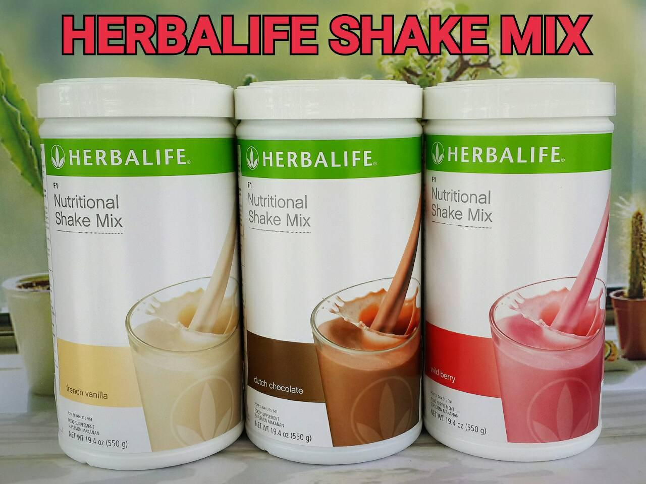 Paket 3 Shake Herbalife # Bisa Pilih Rasa Bebas Tulis Dialamat Bonus Buku Herbalife