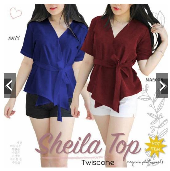 Hana Fashion * Blouse sheila top fashion * Hana Fashion * Blouse sheila top fashion *