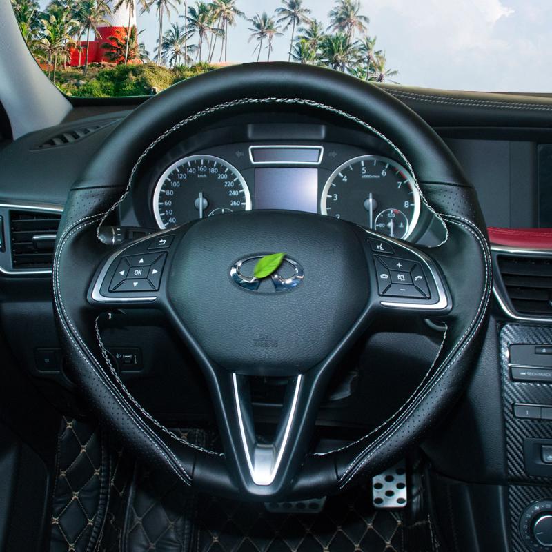 Infiniti QX30/Qx30 Kulit Perubahan Interior Stir Cover