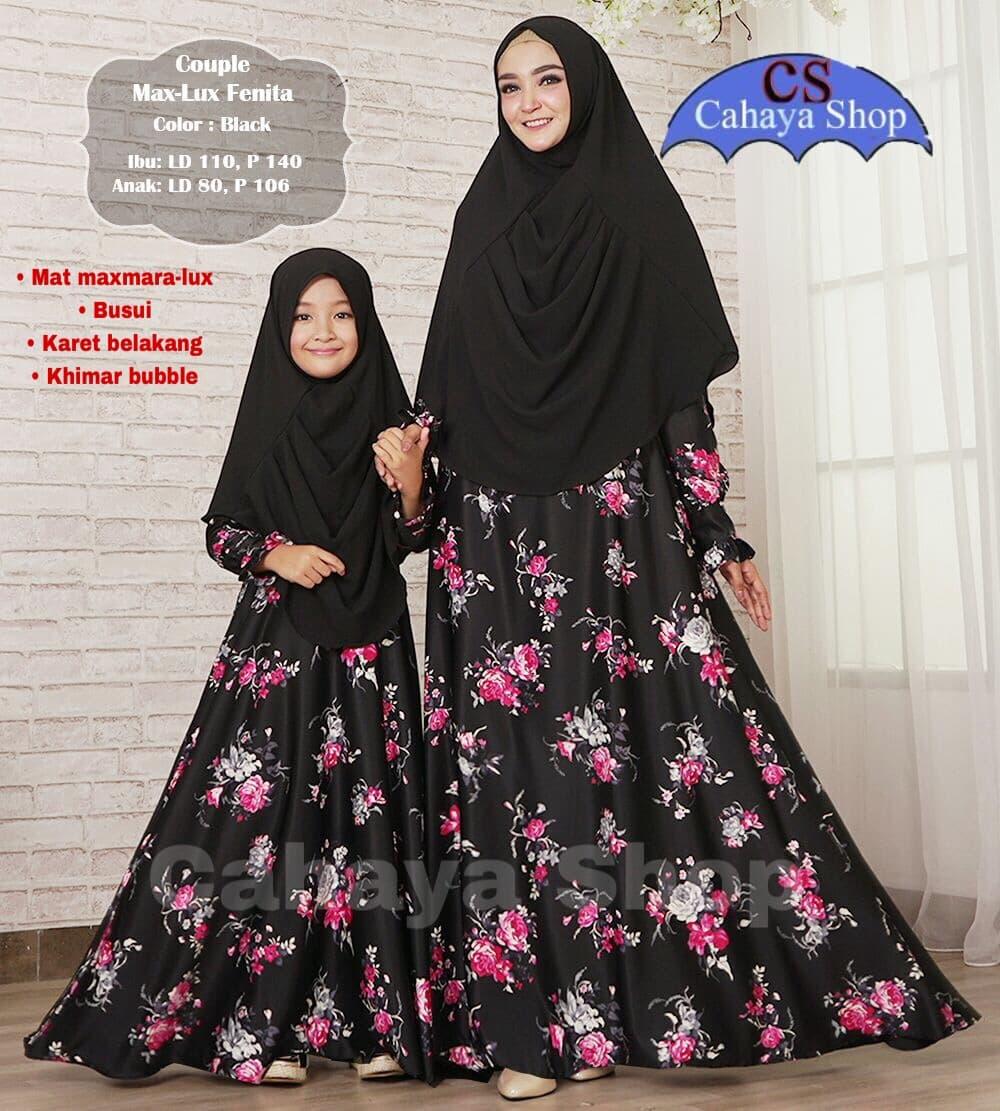 Fenita Couple/ Gamis Syari Ibu dan Anak Perempuan