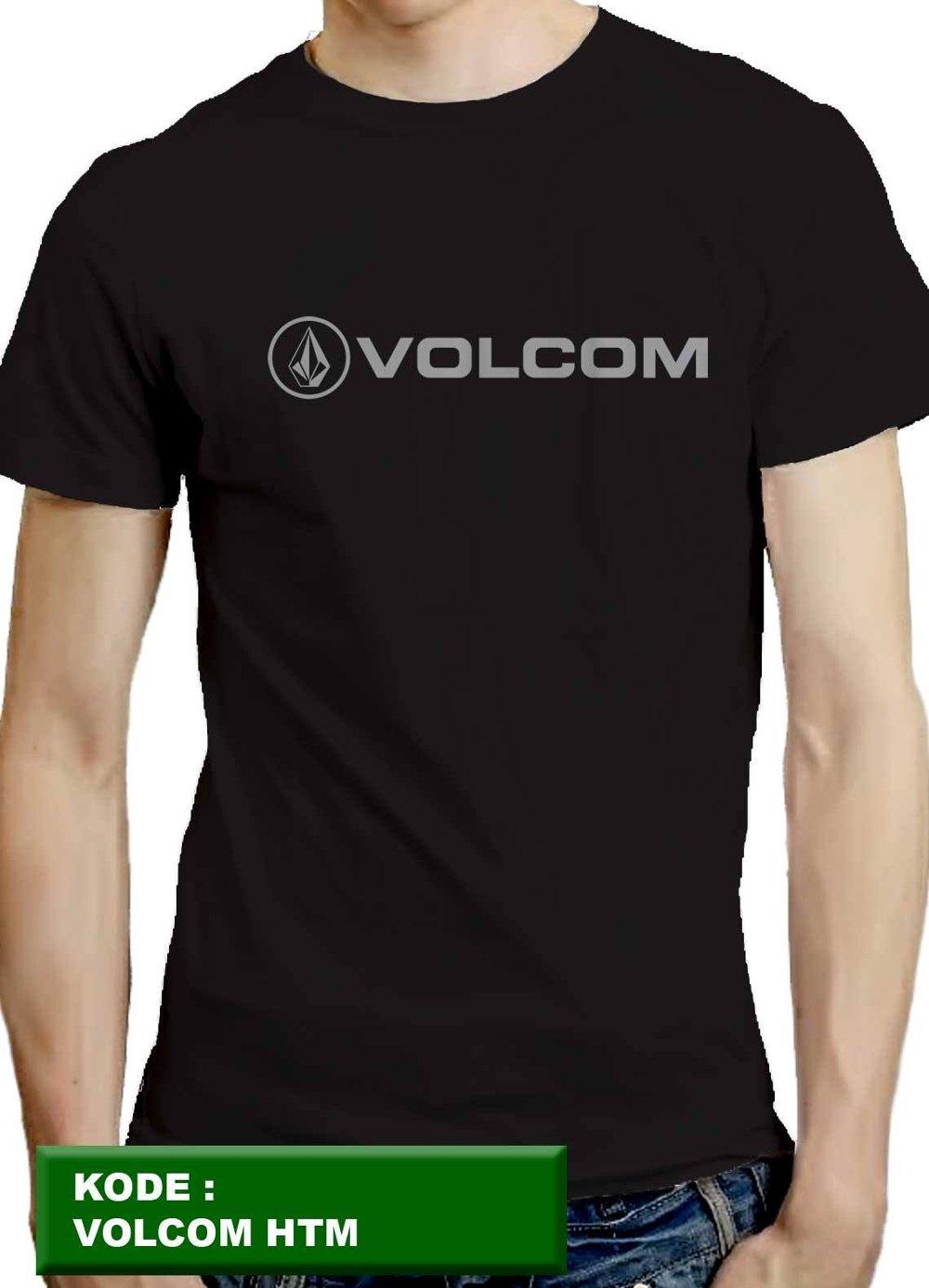 Kaos volcom, baju, kaos distro, kaos cowok, kaos pria, pakaian pria, tshirt, kaos hitam, jeryhansen di lapak jeryhansen jeryhansen