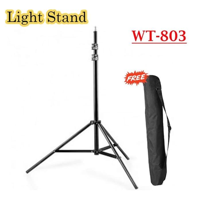 Light Stand WT-803 - Dudukan lampu - Kaki lampu studio - tripod lampu