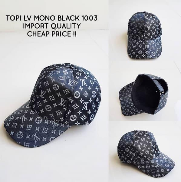 Topi Lv Semi Premium Import Bahan Kanvas