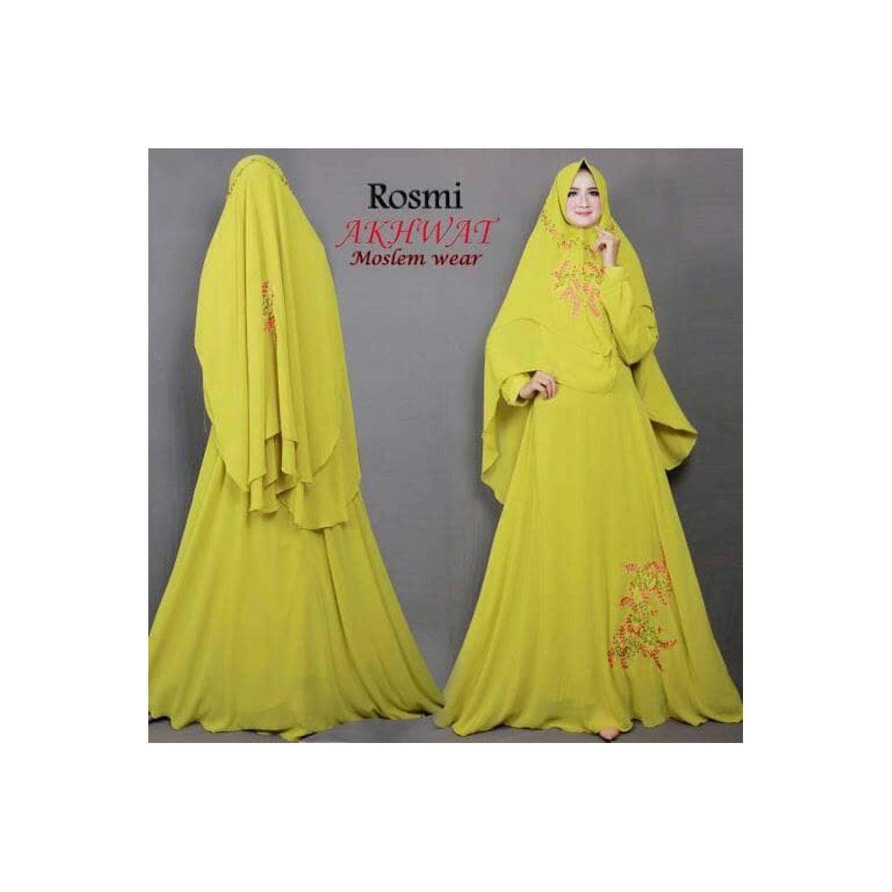 New edition syari pesta ala lyra virna yellow