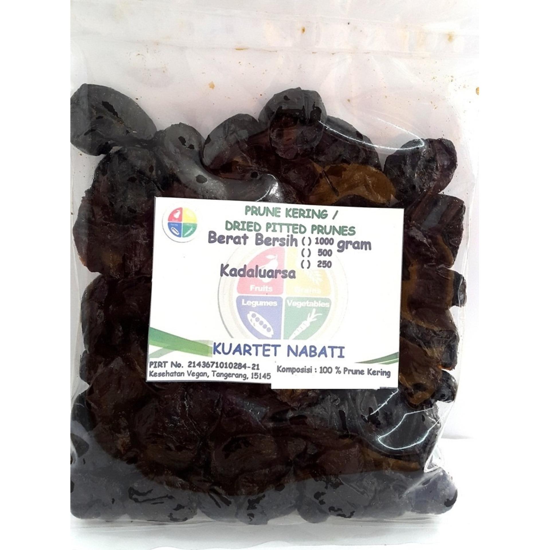 Kuartet Nabati Pitted Prunes - Prune - Plum - Untuk Diet 500 Gr