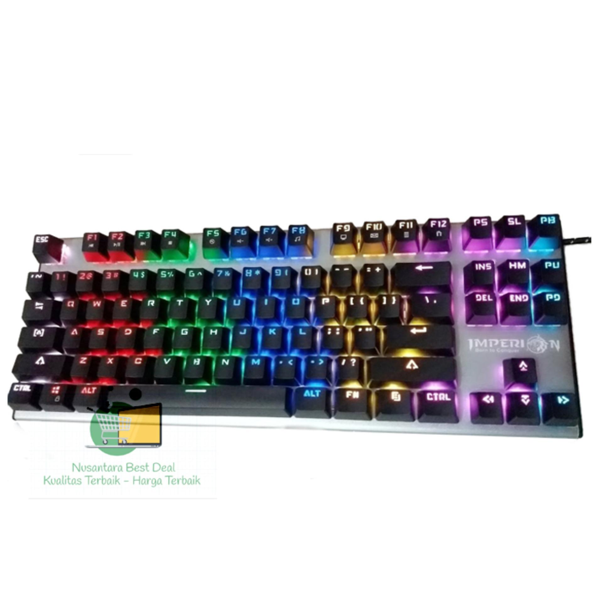 Imperion Keyboard MECH 7, 87 Keys Mechanical Kailh Switch, RGB, Ori