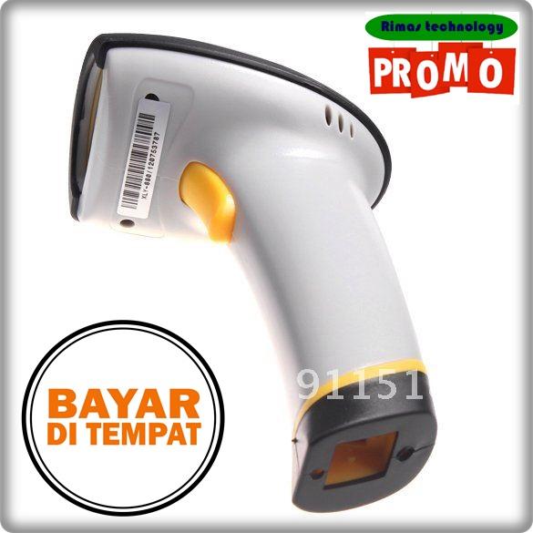 Rimas Yongli Barcode Scanner - Xyl-890 - Black Hitam - Alat Pemindai Pindai Scan Bar Pagar Garis Line Code Kode Barang Original Berkulitas Original produk terbaik FREE ONGKIR