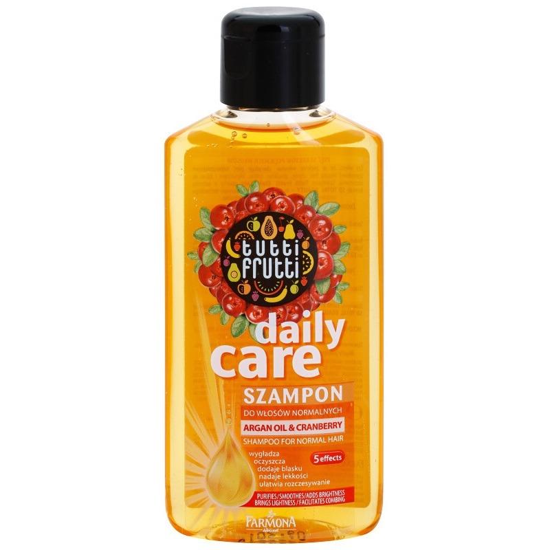 Tutti Frutti Argan Oil & Cranberry Shampoo For Normal Hair - 100ml