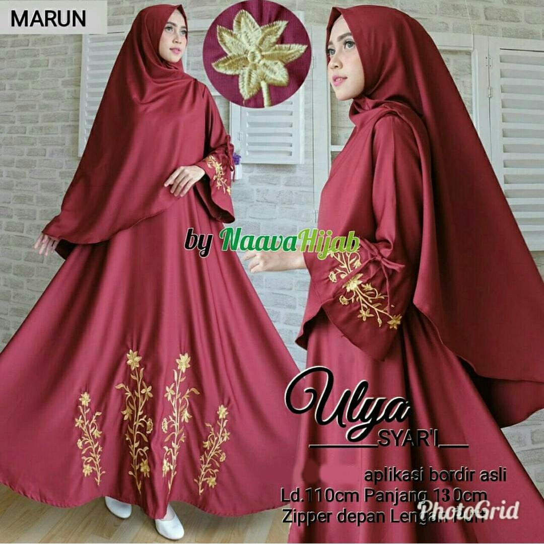 Jual Baju  Gamis  Remaja Trend  Masa  Kini  Terbaru Murah Maret 