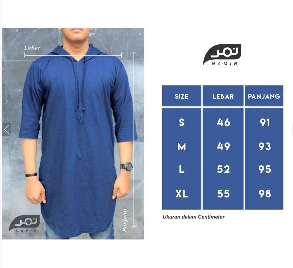 Gamis Kaos Pria Henley - Gamis Kaos Pakistan - Kurta - Merah