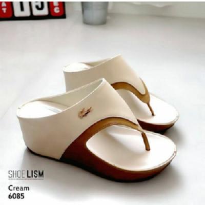 GSI- Sepatu Wanita Sendal Wedges Crocho 1205 Merah