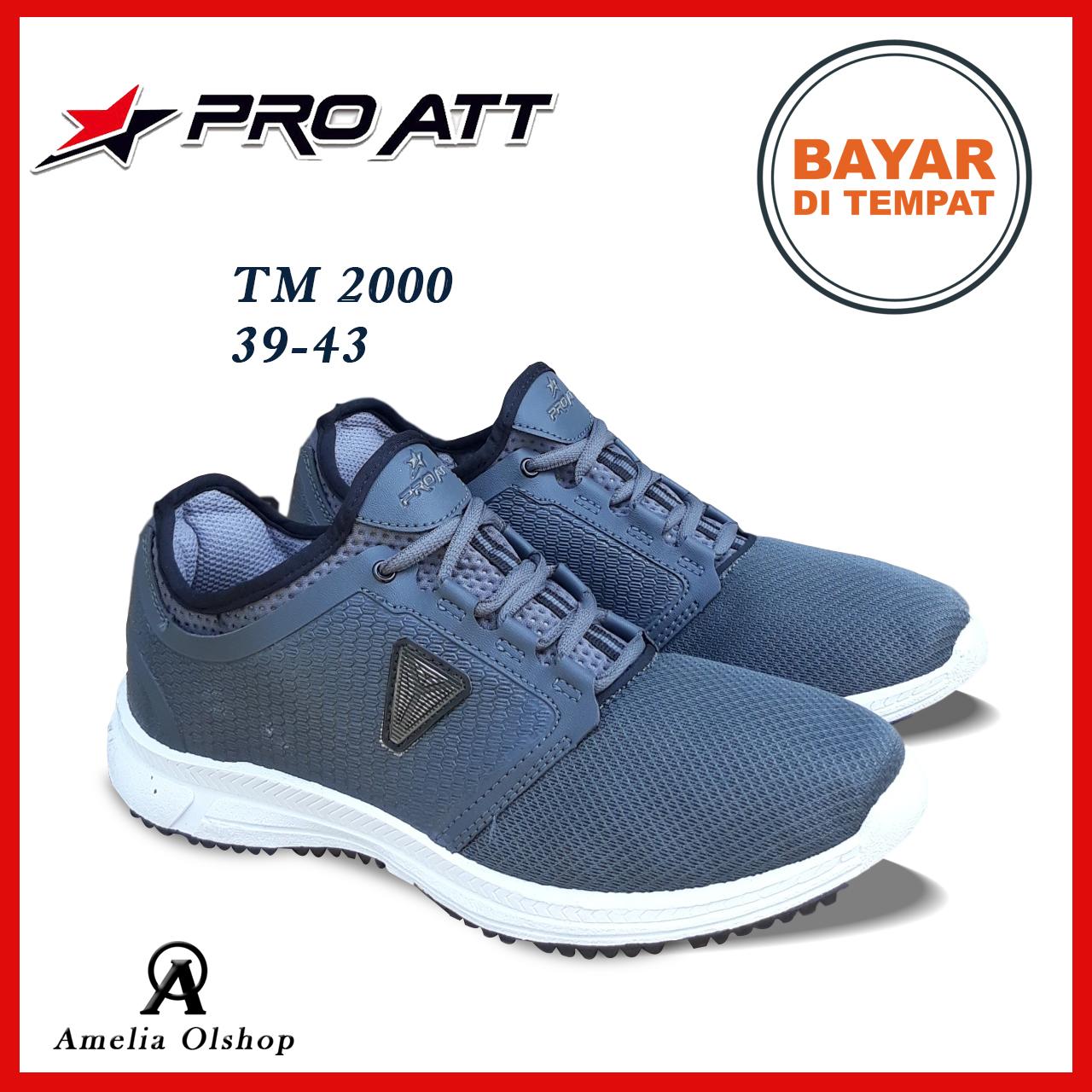 Amelia Olshop - Sepatu PRO ATT TM 2000 39-43 / Sepatu Pria / Sepatu Sneakers Pria / Sepatu Sports Pria / Sepatu Jogging Pria / Sepatu Olahraga Pria