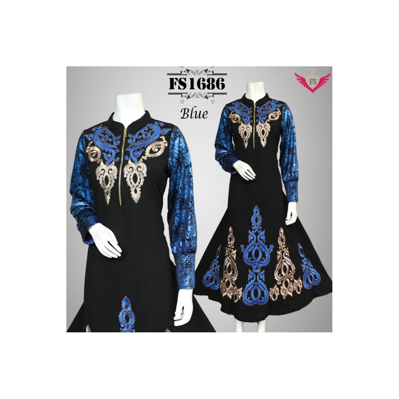 Baju Pesta Metalik Raisa FS1686