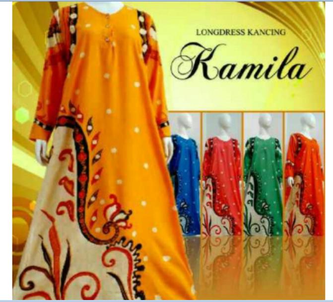 daster gamis Muslim baju tidur dewasa longdress batik