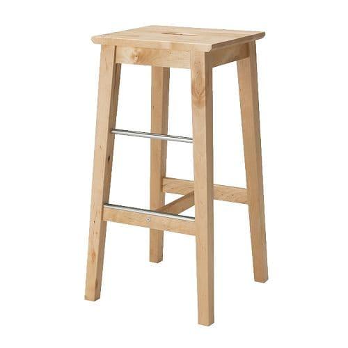 PROMO!! IKEA BOSSE Kursi bar, kayu birch MURAH / BUBBLE 3 LAPIS / ORIGINAL / IKEA ORIGINAL