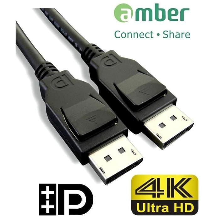 Jual Cable / Kabel Amber DPC-218 - Display Port 1.2- 144Hz Ready