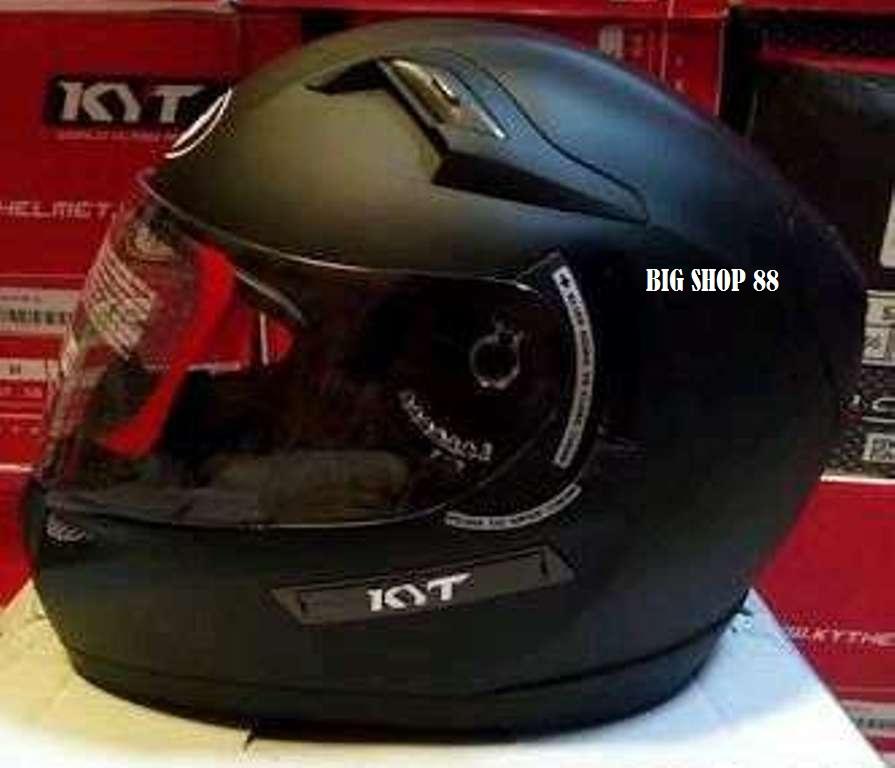 HELM KYT K2 RIDER HITAM DOFF FULL FACE DOUBLE VISOR SYSTEM M L XL
