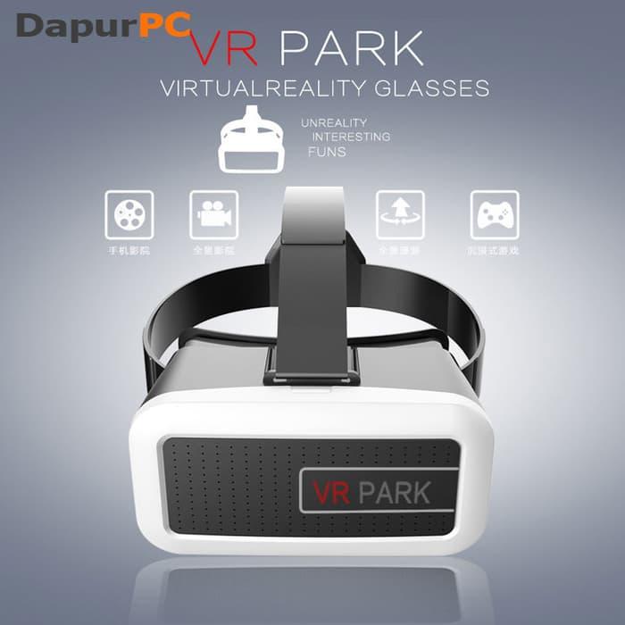 Virtual Reality VR Park V2 Glasses Support + Lensa Aspheric