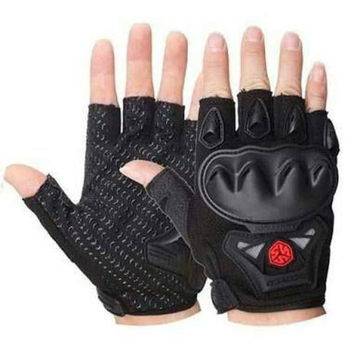 glove scoyco original / sarung tangan Scoyco mc29d half hitam - jaket eiger pria wanita jeans bomber parka gunung levis bomber pria jeans wanita retro