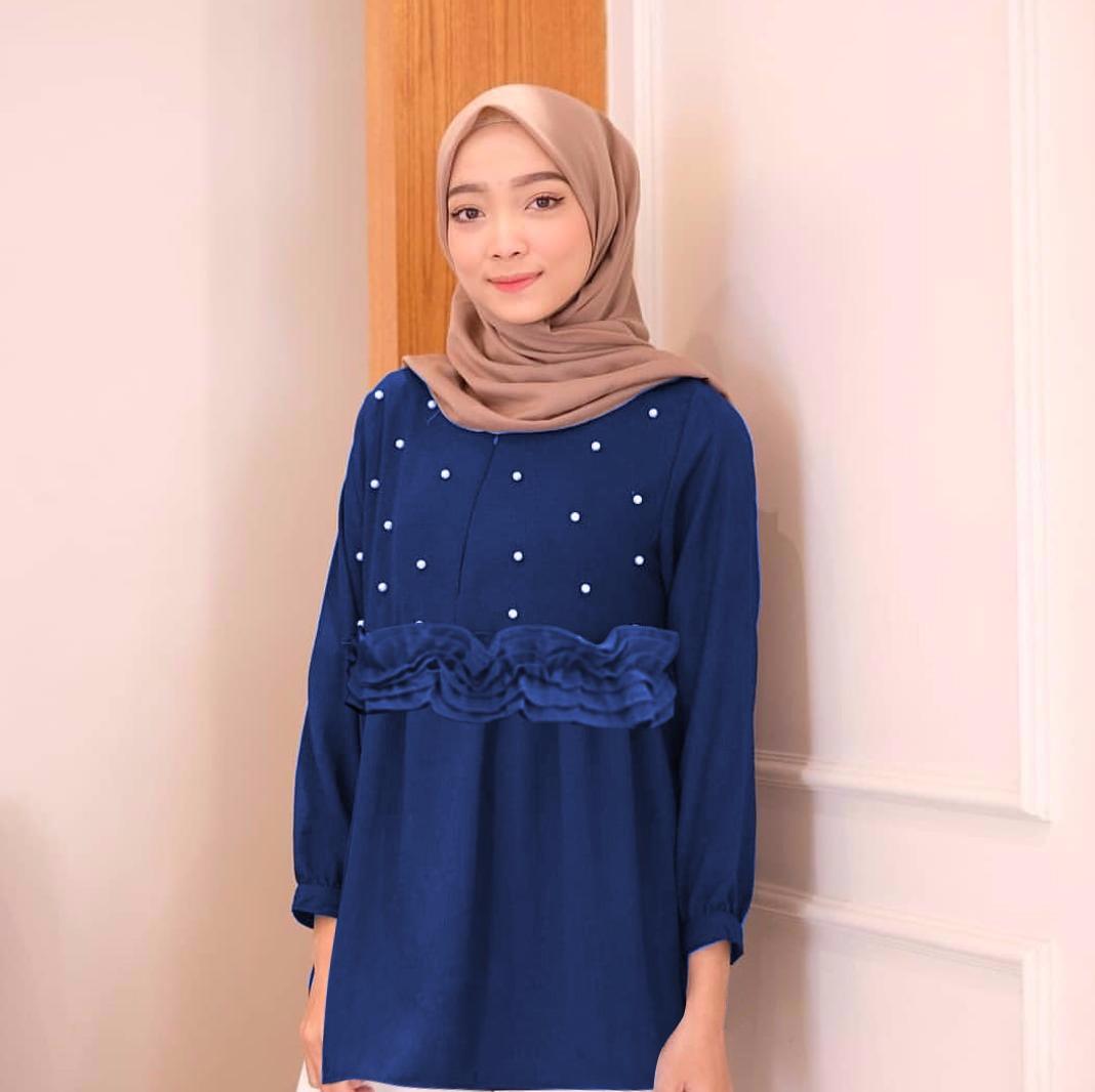 DoubleC Fashion Tunik Wanita Betria / Dress Wanita / Baju Muslim / Atasan Wanita