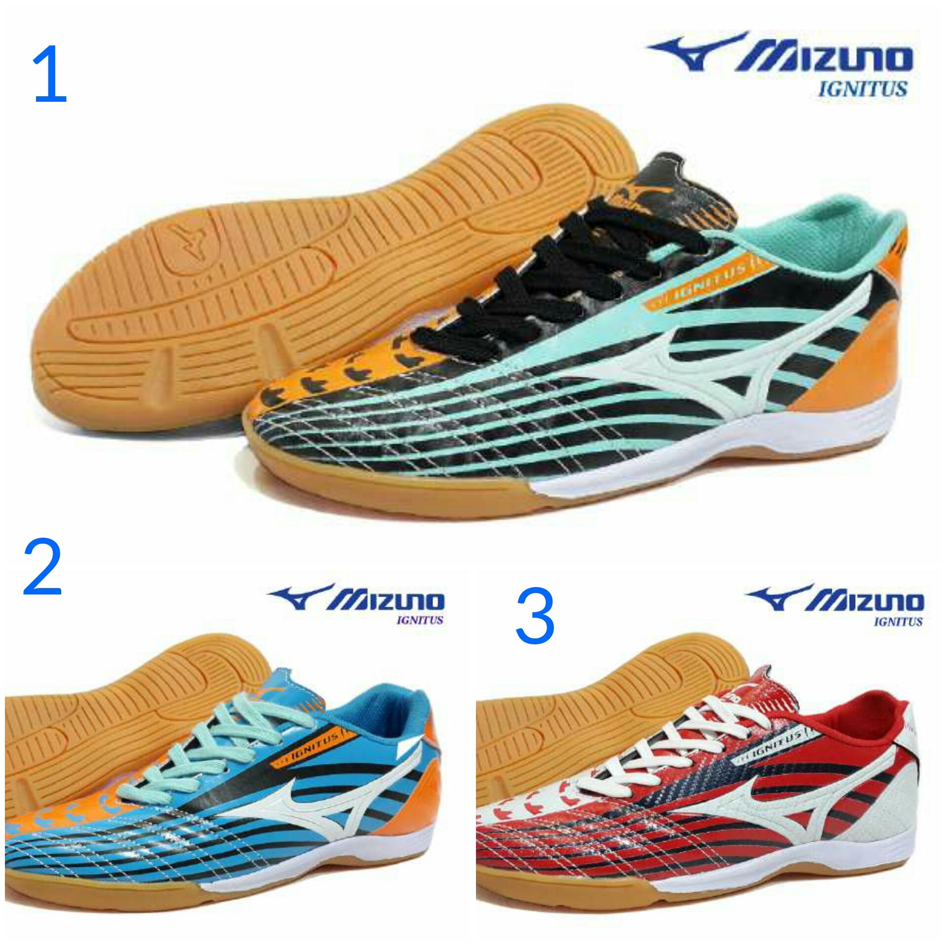 Promo Sepatu Pria Olahraga Futsal Mizuno Ignitus Made In Vietnam Termurah Diskon